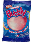 Barratt anglo bubbly bubble gum bag 180 g, One Size