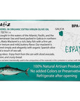 Matiz Mackerel in Extra Virgin Olive Oil  3 Ounces  Spanish Natural Artisan Wild Caught Fish 12 Pack