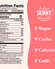 Jordans Skinny Mixes Sugar Free Syrup Meyers Lemon Raspberry Flavor Fruit Flavored Water Enhancer Drink Mix for Ice Tea Lemonade  More Zero Calorie Flavoring Keto Friendly 254 Fl Oz 1 Pack