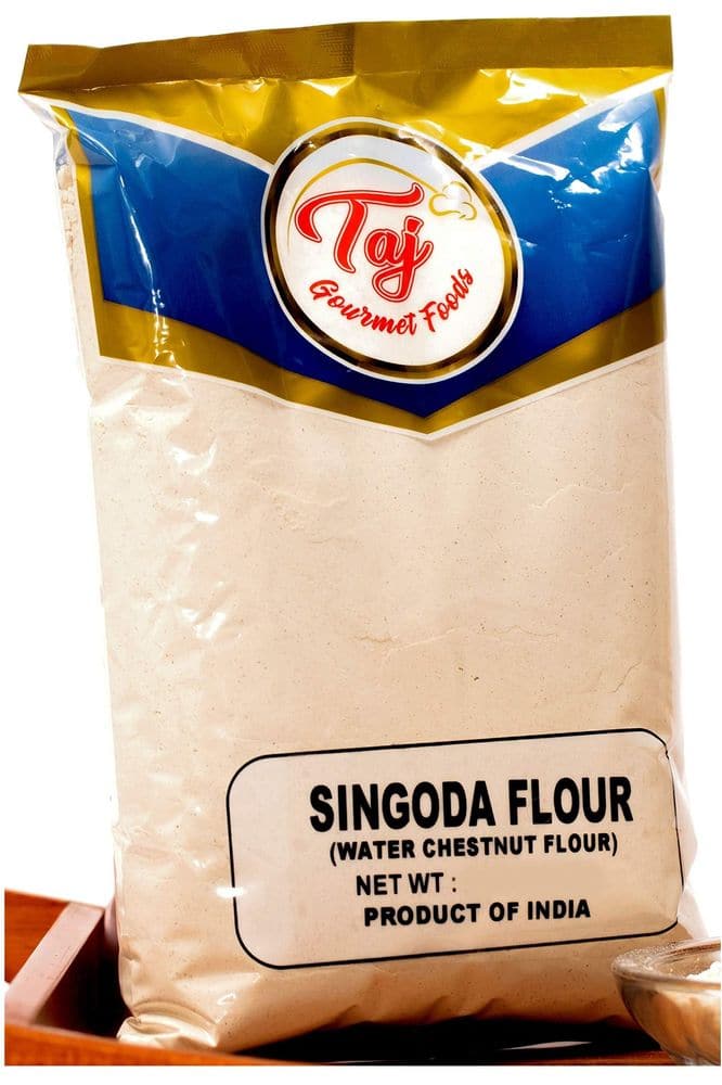 TAJ Premium Singoda Flour, Water Chestnut Flour, 4-Pounds