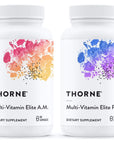 Thorne Research - Multi-Vitamin Elite - A.M. and P.M. Formula to Support a High-Performance Nutrition Program - 180 Capsules