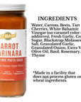 KC Natural - No Tomato Carrot Marinara Sauce - Pizza Sauce - Pasta Sauce - Paleo And AIP Friendly - 16 oz