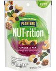 Planters NUTrition Omega 3 Snack Nuts Mix 55 oz Bag