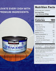 Worldwide Nutrition Bundle Compatible with Kirkland Signature Solid White Albacore Tuna  Premium Quality and Deliciously Versatile Tuna  8 Counts of 7 Ounce Cans and MultiPurpose Key Chain