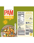 PAM Cooking Spray Olive Oil , 5 Oz (Pack of 2)