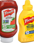 French's Tomato Ketchup and Classic Yellow Mustard Bundle, 32 oz