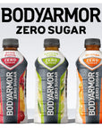 BODYARMOR ZERO Sugar Lemon Lime Sugar Free Sports Drink  LowCalorie Hydration  Natural Flavors with Potassium Packed Electrolytes Antioxidants and Bvitamins 20 fl oz pack of 6