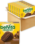 belVita Chocolate Breakfast Biscuits, 30 Total Packs, 5 Count (Pack of 6)