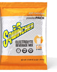 Sqwincher Powder Pack Orange Flavor Electrolyte Drink Concentrate 4766 oz Packet Pack of 16