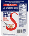 Swanson Original White Chunk Fully Cooked Chicken Ready to Eat Simple OntheGo Meals 26 OZ Pouch Case of 12