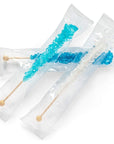 Frozen Ice Rock Candy Sticks  18 Individually Wrapped Rock Candy on a Stick 3 Wands