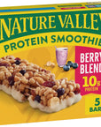 Nature Valley Protein Smoothie Berry Blend Bar 5 Count