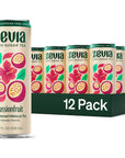 Zevia Organic Sugar Free Iced Tea Caffeine Free Hibiscus Tea Passionfruit 12 Ounces Pack of 12