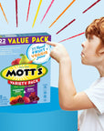 Mott's Fruit Flavored Snacks, Variety Value Pack, Gluten Free, 22 ct