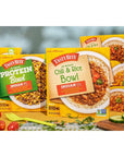 TASTY BITE Mexican Protein Bowl 88 Ounce Pack of 6 Ready to Eat Microwaveable Vegan 12g Plant Protein Tangy Citrus