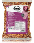 Jazaa Fried Onion Coated 400g 1411oz  Pack of 1  Made with Real Onions  Halal  Vegan  No Preservatives Artificial Flavor or Color  Sealed in Air Tight Bag