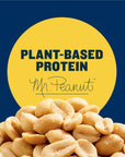 PLANTERS Sea Salt  Vinegar Peanuts 8 ct Pack 6 oz Canisters