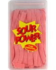 Sour Power Candy Belts Pink Lemonade 423 Ounce