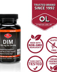 Olympian Labs DIM 150mg - DIM Diindolylmethane Supplement Capsules Supporting Hormone Balance, Clear Skin, PCOS, & Aid in Fitness Regimes and Bodybuilding - 30 Capsules (30 Day Supply)