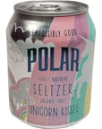 Polar Seltzer Impossibly Good Unicorn Kisses 6 pk 8 oz cans