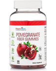 Pharmvista Pomegranate Fiber Gummies 100mg - Gluten Free, Vegan Pomegranate Supplement, Rich in Dietary Fiber - 90 Gummies