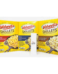 Velveeta Skillets Variety Pack Ultimate Cheeseburger Mac  Philly Cheesesteak  Creamy Beef Staganoff With Kokobunch Kit 3 Pack