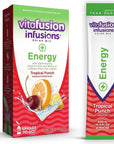 Vitafusion Infusions Energy Drink Mix - 1 Box, 6 Packets Per Box (6 Total Sticks)