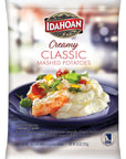 Idahoan Creamy Classic Mashed Potatoes 26 oz Pouches Pack of 12