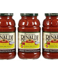 Francesco Rinaldi Traditional Pasta Sauce No Salt Added146 Pound Pack of 3