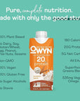 Owyn Vegan Protein Shake - 20g Plant Based Protein - 12 Pack) (Packaging May Vary)