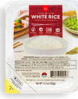 IRIS USA Cooked and Microwavable Japanese Rice 40 Pack Instant White Rice Microwave for 80 seconds Sticky Gluten Free Vegan Cooked Arroz Perfect with Japanese Food