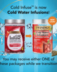 Twinings Cold Infuse Flavored Water Enhancer Watermelon  Mint 12 Count Pack of 6 Enjoy Hot or Iced