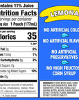 Capri Sun Lemonade Naturally Flavored Kids Juice Drink (10 ct Box, 6 fl oz Pouches)