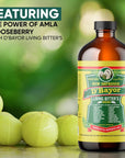 HERBOGANIC DBayor Living Bitter 16oz  Natural Blend of Black seed Bitter Melon Cinnamon and Seamoss to support Immune System and Sugar levels