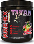 Titan Nutrition KRE-EX Pre Workout Powder, 30 Servings