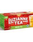 Luzianne Green Tea Bags Family Size 24ct Box Pack of 6