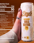 Spylt Caffeinated Vanilla Milkshake  20g Protein 60mg Caffeine Sugar Free Lactose Free Milk Protein Drink  12 Count 11 Fl Oz