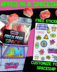 Freeze Dried Watermelon Gummies  Premium Freeze Dried Candy Shipped in a Box for Extra Protection  Space Age Snacks Freeze Dry Candy for All Ages Dry Freeze Candy 4 oz