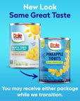 Dole Canned Fruit Pineapple Tidbits in 100 Pineapple Juice Gluten Free Pantry Staples 20 Oz 12 Count Packaging May Vary