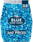 Blue Candy  3 Pounds  Hard Candy Individually Wrapped  Blue Candies for Baby Shower Parties Wedding  Candy Buffet Bulk Candy  Blue Raspberry Flavored Candies