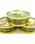 RIGA GOLD Riga Sprats Smoked Sprats In Oil LARGE Sized Rigas Zelts Canned 84 Ounce 240g 3 PACK