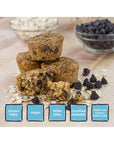 Bobo's Oat Bars Bites, All Natural (Original w Choc Chip, 1.3 Ounce Bites (Pack of 30))