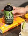 Modica Cucumber Aloe Margarita Cocktail  Mocktail Mix Makes 10 Drinks with Superfoods Vitamins  Electrolytes