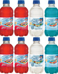 Hawaiian Punch Variety Pack 10oz Bottles Pack of 8 with Bay Area Marketplace Napkins