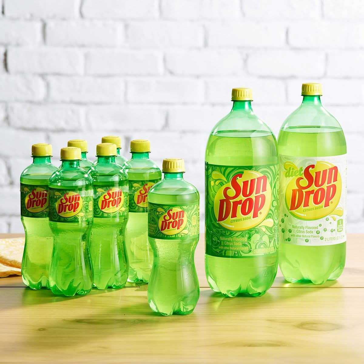 Sun Drop Citrus Soda 12 Fluid Ounce Can 12 Count