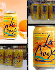 LaCroix Sparkling Water Variety Pack 12 Fl Oz Cans  6 Pack With drinkolin straws By Drinkolin