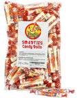 Smarties Candy  1 Pounds Bulk Bag  Original Flavor  Individually Wrapped  Classic Smarties Candy Rolls  Approx 60 Count