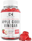 Apple Cider Vinegar Gummies for Weight Loss - Nutritional Supplement for Detox, Cleanse, and Immunity - Max Strength ACV Gummy Vitamins with The Mother - 100 Gummies (50 Day Supply)