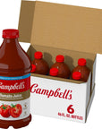 Campbells Tomato Juice 46 oz Bottle Pack of 6