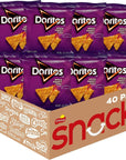 Doritos Spicy Sweet Chili Flavored Tortilla Chips, 1 Ounce ( pack of 40 )